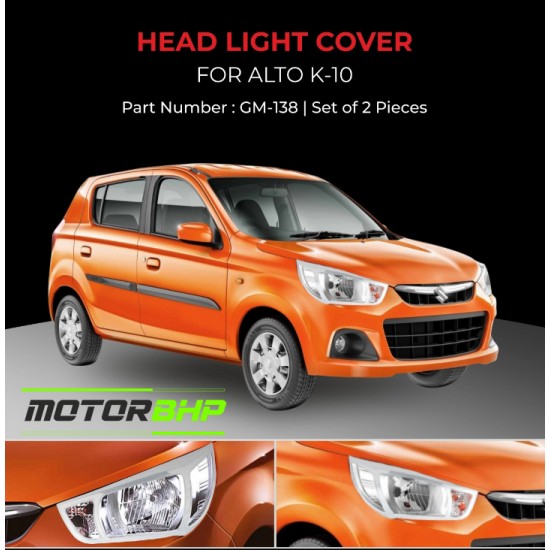 Maruti Suzuki Alto K-10 Head Lamp Garnish Cover (2014-Onwards)