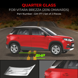 Maruti Suzuki Brezza Quarter Glass Chrome Garnish (2016-Onwards) Maruti Suzuki Brezza Quarter Glass Chrome Garnish (2016-Onwards)