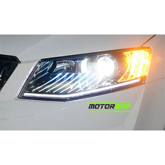 Skoda Octavia LED Head Light Matrix Mode (2013-2017)