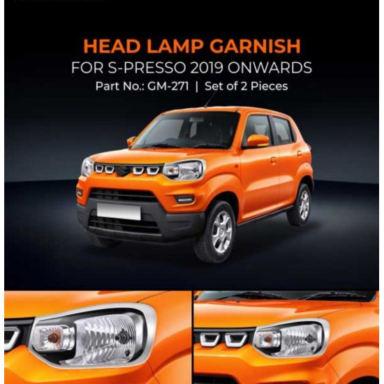 Galio Maruti Suzuki S-Presso Head Lamp Garnish (2019-Onwards)