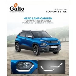  Galio Tata Punch Head Lamp Chrome Garnish 