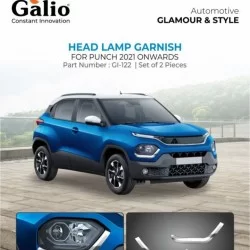  Galio Tata Punch Head Lamp Chrome Garnish 