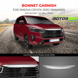 Toyota Innova Crysta Bonnet Garnish (2020-Onwards) Toyota Innova Crysta Bonnet Garnish (2020-Onwards)