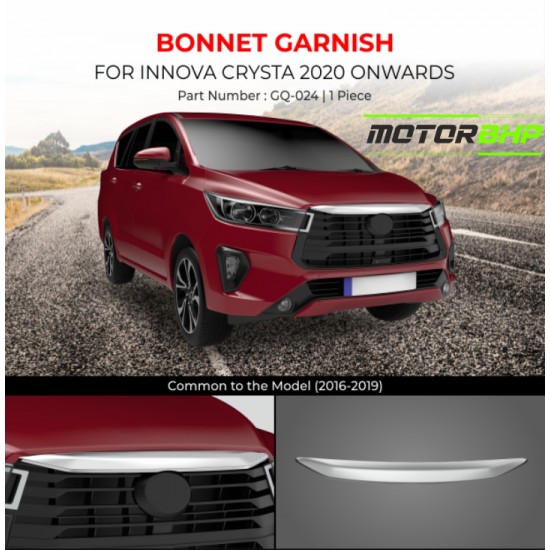 Toyota Innova Crysta Bonnet Garnish (2020-Onwards)