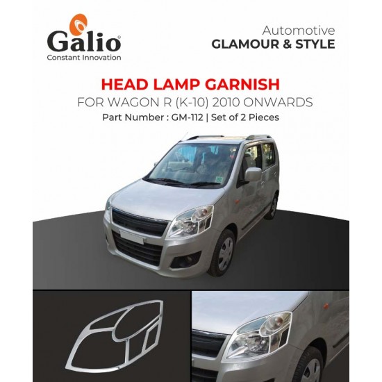  Maruti Suzuki WagnoR Head Lamp Chrome Garnish (2010 Onwards)