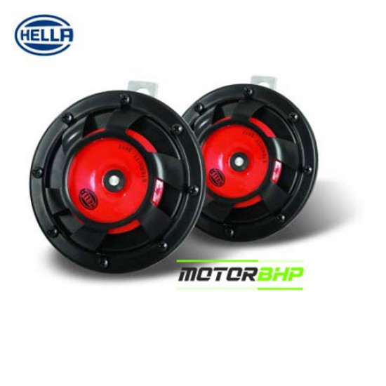 HELLA Eternity GenX Horn With Red Diaphragm With Electric Chip 