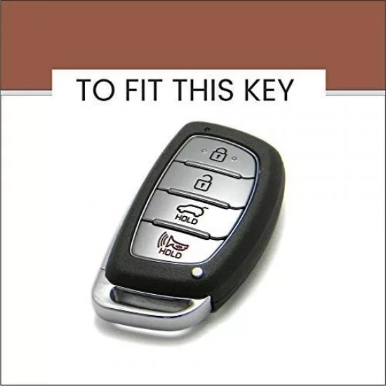 Hyundai Elantra Sonata Smart Key Silicone Cover 3 Button