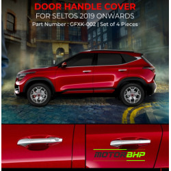 Kia Seltos Chrome Door Handle Cover (2019 Onwards)  Kia Seltos Chrome Door Handle Cover (2019 Onwards)