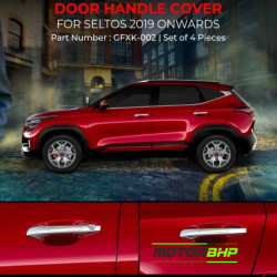 Kia Seltos Chrome Door Handle Cover (2019 Onwards)  Kia Seltos Chrome Door Handle Cover (2019 Onwards)