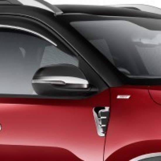 Kia Sonet Side Fins Chrome Garnish 