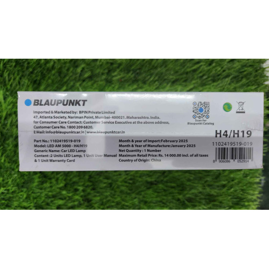 Blaupunkt LED Velocity Power AM 5000-H4/H19 240Watts