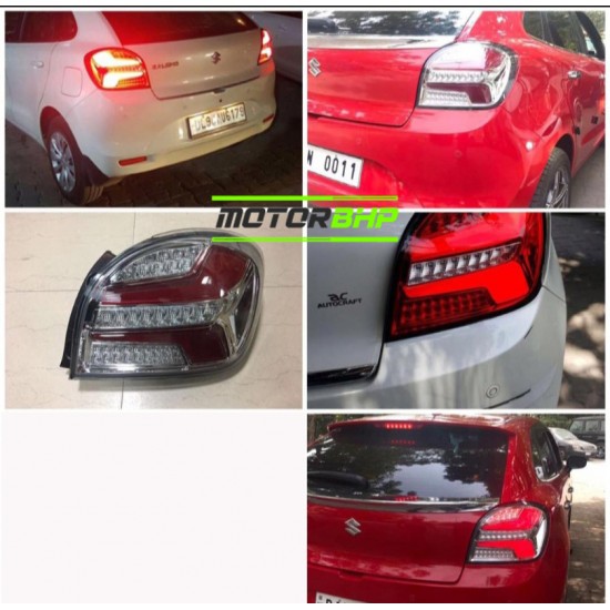 Maruti Suzuki Baleno A Class Style LED Tail Light Matrix Mode (2015-2022)