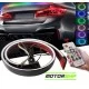 Carbon Fibre LED Rear Spoiler With Remote Control for Car Trunk Universal (MultiColor)