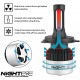  Night Eye Automotive LED Bulb For Headlight and Fog Light with High Beam Low 9000LM 6500K