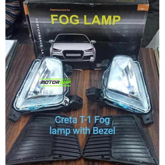 Hyundai Creta Fog Light With Bezel (2015-2017)