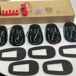 Roof Top Maker Running LED lights With Smoke Glass Black Color For All SUV's Set Of 5 Roof Top Maker Running LED lights With Smoke Glass Black Color For All SUV's Set Of 5