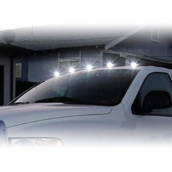 Roof Top Maker Running LED lights With Smoke Glass Black Color For All SUV's Set Of 5 Roof Top Maker Running LED lights With Smoke Glass Black Color For All SUV's Set Of 5
