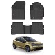 GFX Premium Life Long Car Floor Foot Mats For Tata Altroz (2020-Onwards) Black