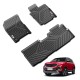 GFX Premium Life Long Car Floor Foot Mats For MG Hector (2019-Onwards) Black