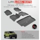  Premium Life Long Car Floor Foot Mats For Maruti Suzuki Jimny Black With Trunk Mat