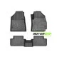 GFX Premium Life Long Car Floor Foot Mats For Tata Punch (2021-Onwards) Black 