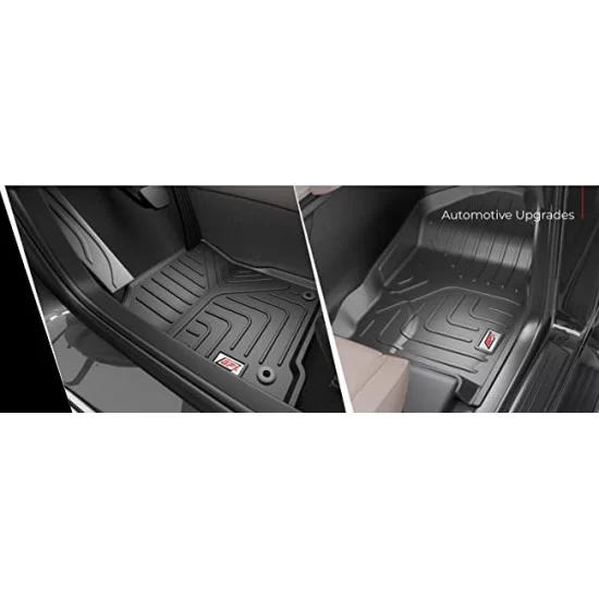 GFX Premium Life Long Car Floor Foot Mats For Tata Punch (2021-Onwards) Black 