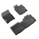  Premium Life Long Car Floor Foot Mats For Hyundai Venue (2022-Onwards) Black