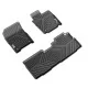 GFX Premium Life Long Car Floor Foot Mats For Tata Punch (2021-Onwards) Black 