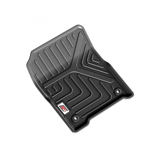 GFX Premium Life Long Car Floor Foot Mats For Maruti Suzuki Brezza (2020-Onwards) Black