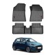 GFX Premium Life Long Car Floor Foot Mats For Hyundai Grand I10 Nios (2018 Onwards) Black