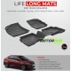 GFX Premium Life Long Car Floor Foot Mats For Tata Tigor (2016-2019) Black 