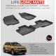 GFX Premium Life Long Car Floor Foot Mats For Volkswagen Taigun (2021-Onwards) Black