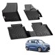 GFX Premium Life Long Car Floor Foot Mats For Maruti Suzuki WagonR (2019-Onwards) Black