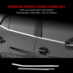 Hyundai Alcazar Chrome Lower Window Garnish (2021-Onwards) Hyundai Alcazar Chrome Lower Window Garnish (2021-Onwards)