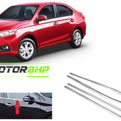 Honda Amaze Chrome Lower Window Garnish (2018-Onwards)  Honda Amaze Chrome Lower Window Garnish (2018-Onwards)