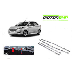 Ford Figo Aspire Premium Chrome Lower Window Garnish Ford Figo Aspire Premium Chrome Lower Window Garnish