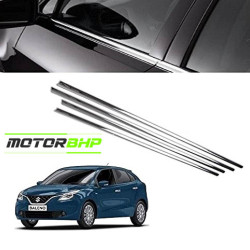 Galio Maruti Suzuki Baleno Chrome Lower Window Garnish (2015-Onwards) Galio Maruti Suzuki Baleno Chrome Lower Window Garnish (2015-Onwards)