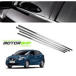 Galio Maruti Suzuki Baleno Chrome Lower Window Garnish (2015-Onwards)