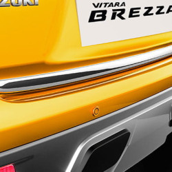 Galio Maruti Suzuki Vitara Brezza 2016-Onwards Trunk Door Garnish Lower  Galio Maruti Suzuki Vitara Brezza 2016-Onwards Trunk Door Garnish Lower