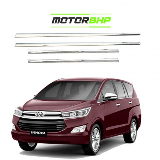 Toyota Innova Crysta Chrome Lower Window Garnish 