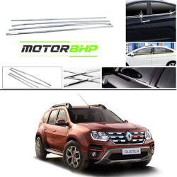 STARiD Renault Duster Chrome Lower Window Garnish  STARiD Renault Duster Chrome Lower Window Garnish