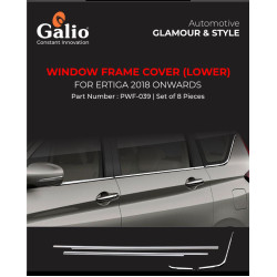 Galio Maruti Suzuki Ertiga Chrome Lower Window Garnish (2018-Onwards) Galio Maruti Suzuki Ertiga Chrome Lower Window Garnish (2018-Onwards)