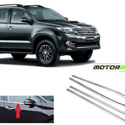 Toyota Fortuner  Chrome Lower Window Garnish  Toyota Fortuner  Chrome Lower Window Garnish