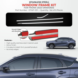 Maruti Suzuki Fronx Chrome Lower Window Garnish 
