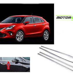 STARiD Toyota Glanza Chrome Lower Window Garnish 