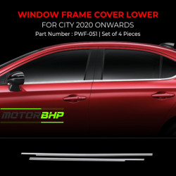 Honda City Chrome Lower Window Garnish (2020 Onwards) Honda City Chrome Lower Window Garnish (2020 Onwards)
