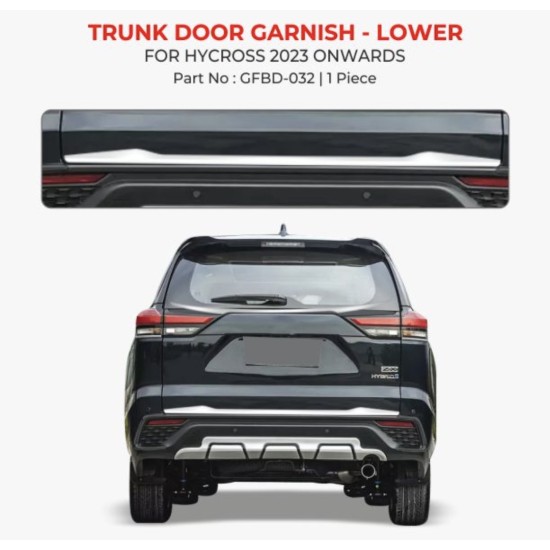 Toyota Hycross Trunk Door Garnish Lower 