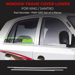 Hyundai Santro Xing Chrome Lower Window Garnish  Hyundai Santro Xing Chrome Lower Window Garnish
