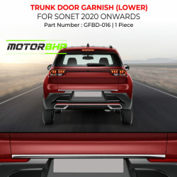Kia Sonet Trunk Door Garnish Lower (2020-Onwards) Kia Sonet Trunk Door Garnish Lower (2020-Onwards)
