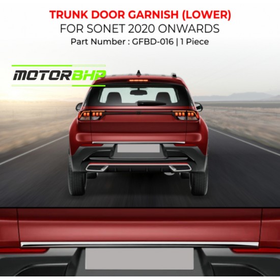 Kia Sonet Trunk Door Garnish Lower (2020-Onwards)